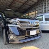トヨタ ヴェルファイア フロントガラス修理【伊達市】