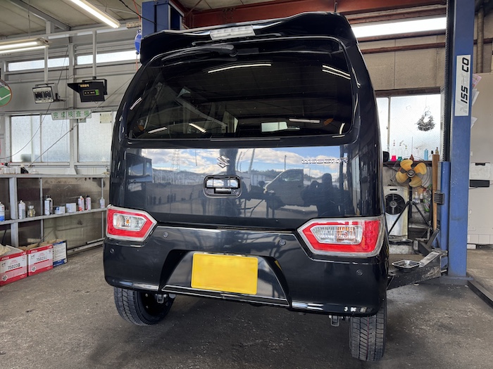 スズキ ワゴン R デントリペア【二本松市】