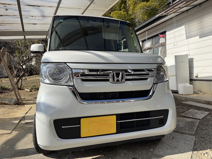 ホンダ N-BOX フロントガラス修理【二本松市】