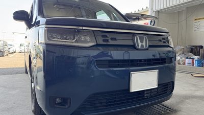 ホンダ ステップワゴン デントリペア【福島市】