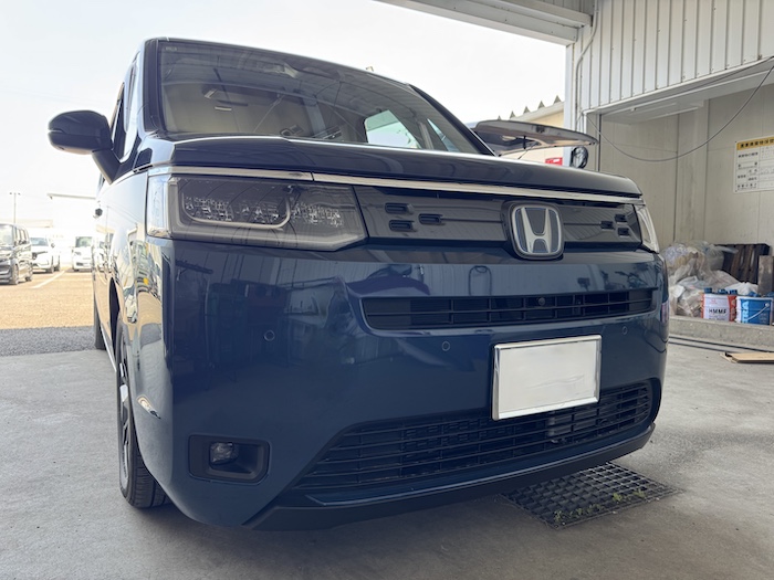 ホンダ ステップワゴン デントリペア【福島市】