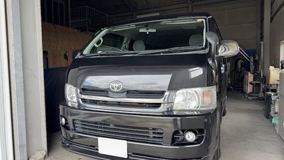 トヨタ ハイエース デントリペア【国見町】