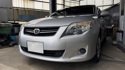 トヨタ カローラフィールダー フロントガラス修理【福島市】