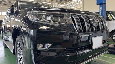 トヨタ ランドクルーザー プラド デントリペア【伊達市】